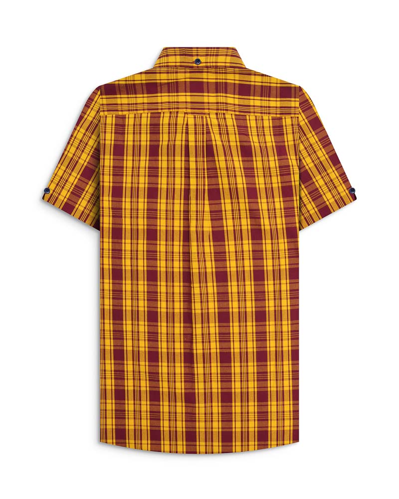 BURGUNDY/GOLD