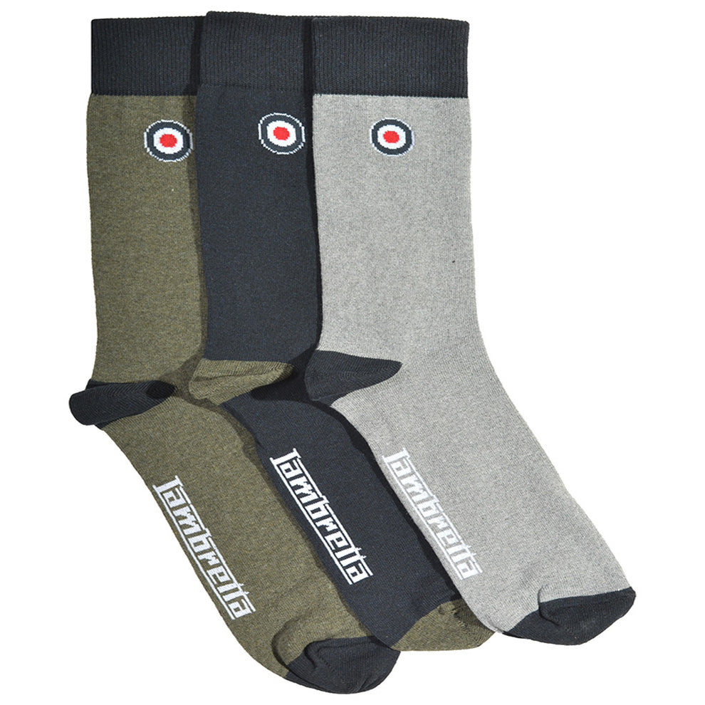 GREY/NAVY/KHAKI