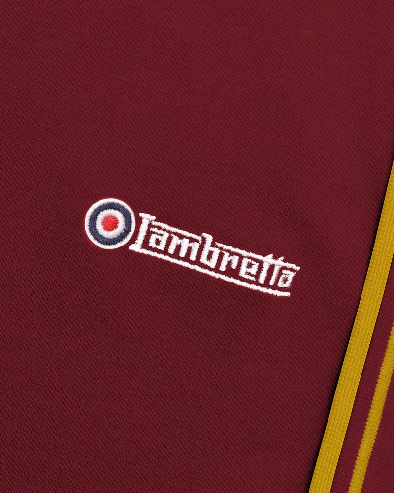BURGUNDY/GOLD