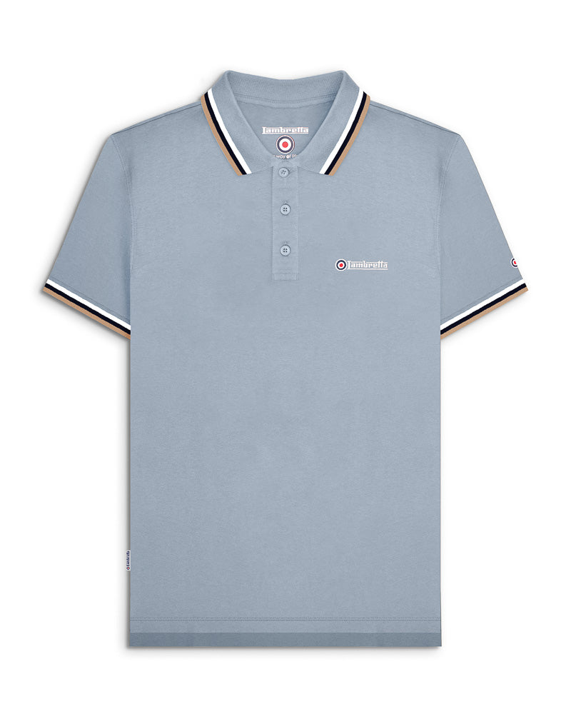DUSKY BLUE (WHITE/NAVY/CREAM)