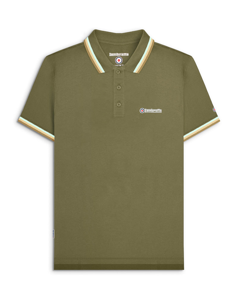 KHAKI (AQUA/SILVER/CASHEW)