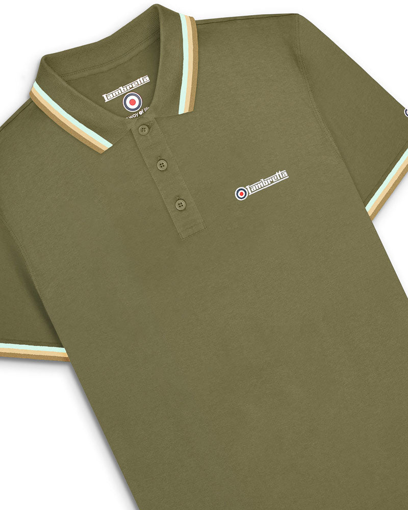 KHAKI (AQUA/SILVER/CASHEW)