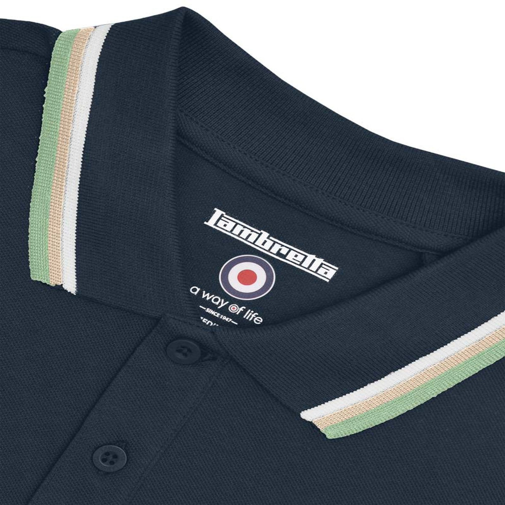 NAVY/WHITE/STONE/BASIL