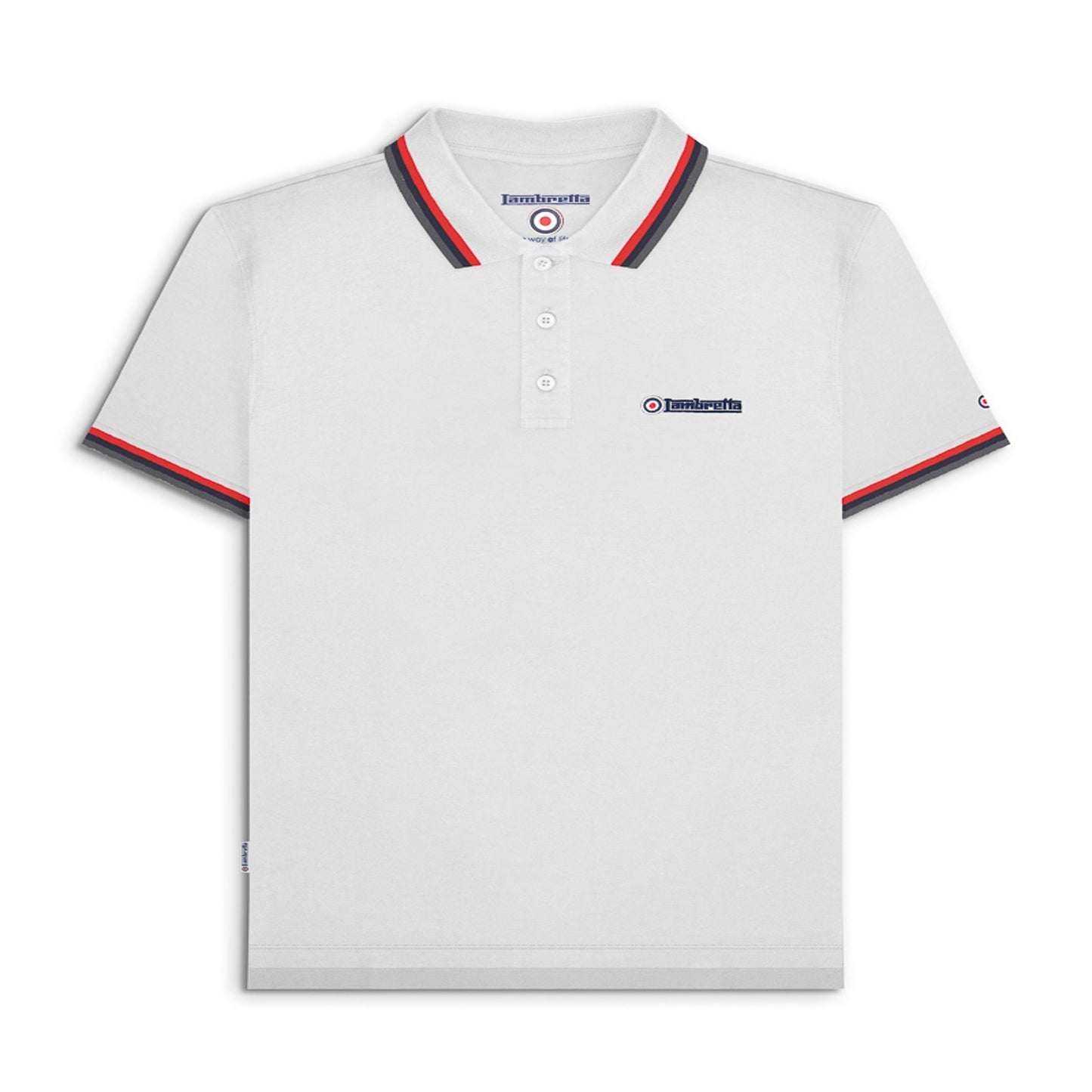 WHITE (RED/NAVY/IRON)