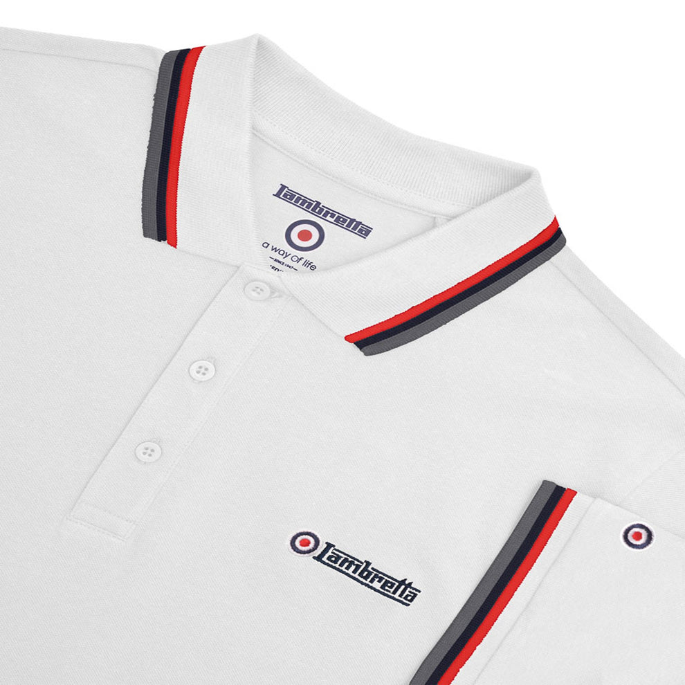 WHITE (RED/NAVY/IRON)