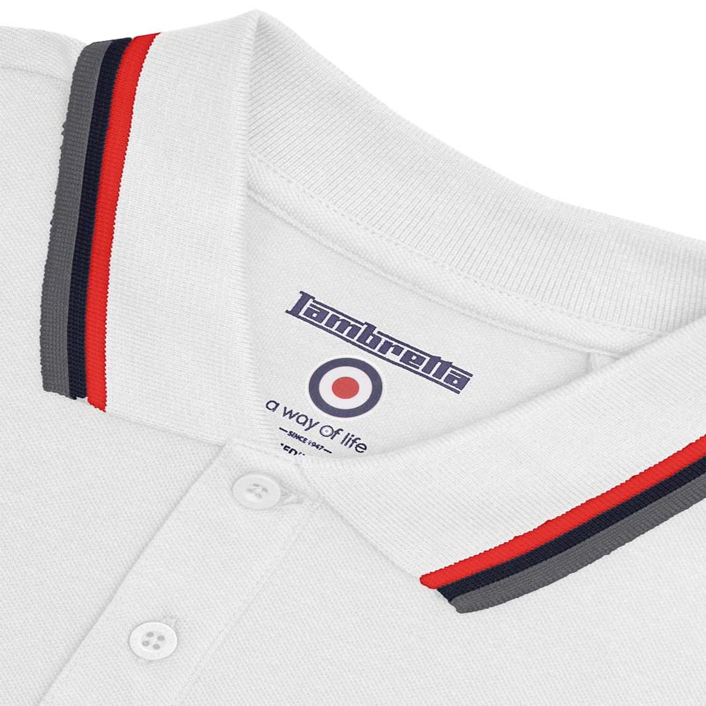 WHITE (RED/NAVY/IRON)