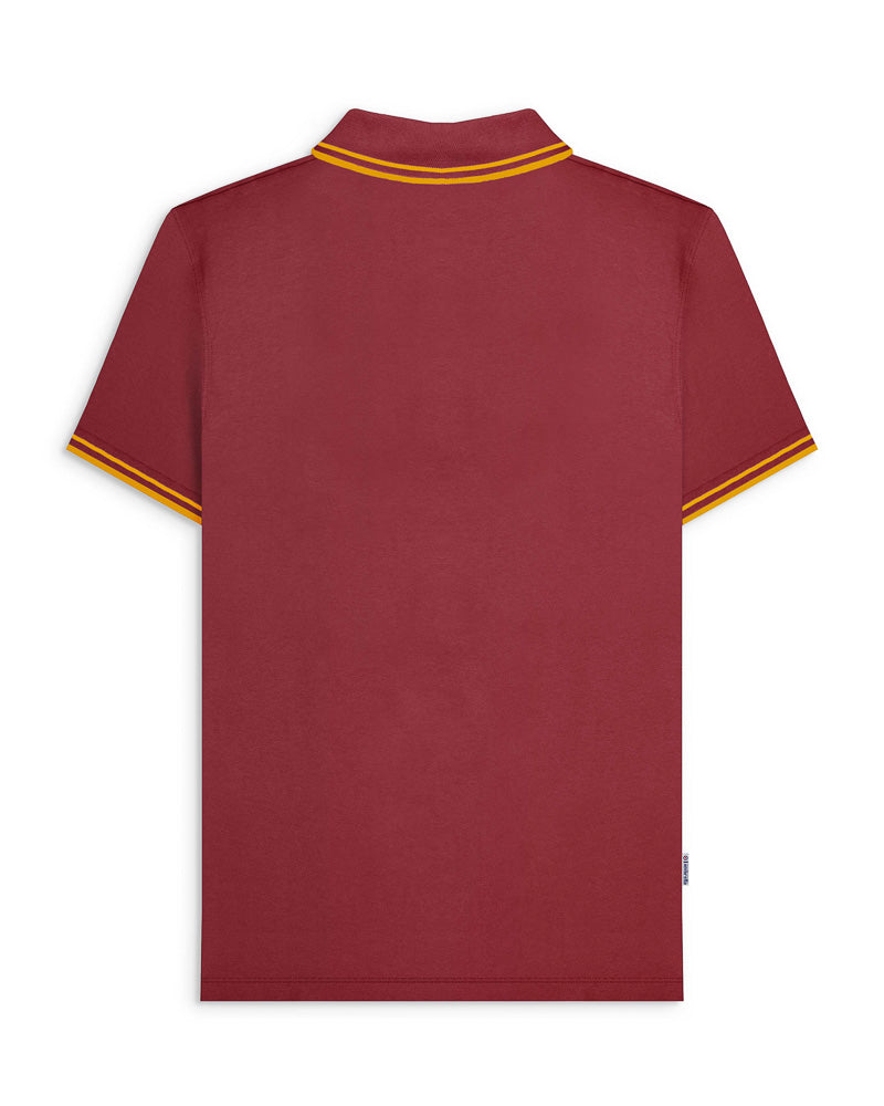 BURGUNDY/GOLD