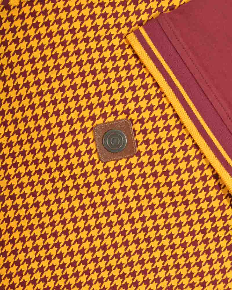 BURGUNDY/GOLD