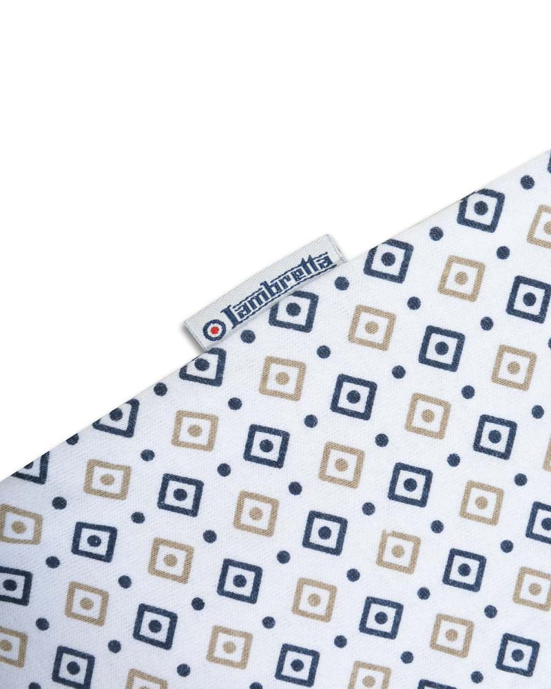 WHITE/NAVY/CASHEW