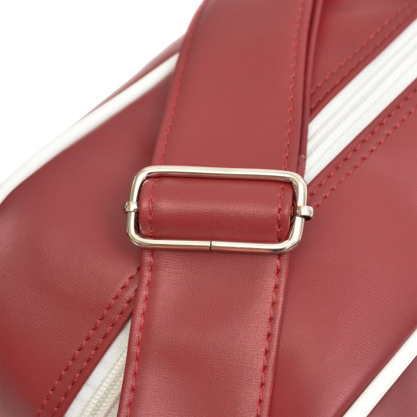 BURGUNDY/WHITE